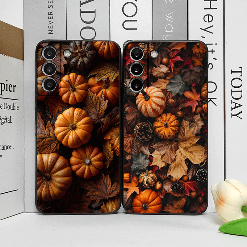 秋の紅葉とカボチャのハロウィン柄トレンドスマホケース Hua - Huawei Nova 12 のレビューと価格