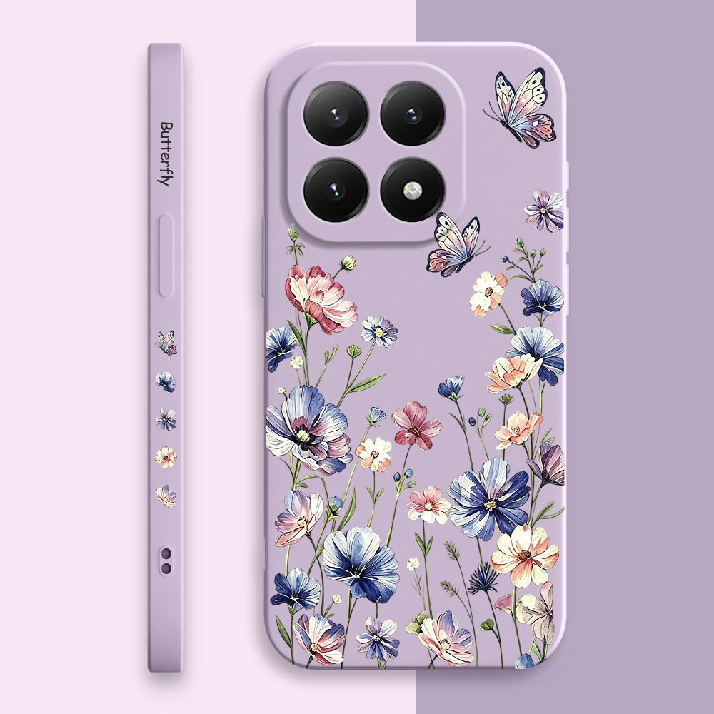 バタフライハッシュフォンケース Xiaomi Poco X8 - Xiaomi Poco X6 のレビューと価格