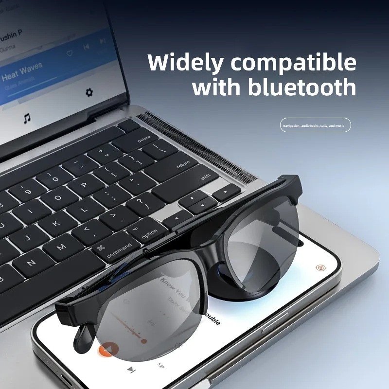 スマートスポーツグラス オープンイヤーオーディオ ブルートゥ - Smart Glasses Lens のレビューと価格