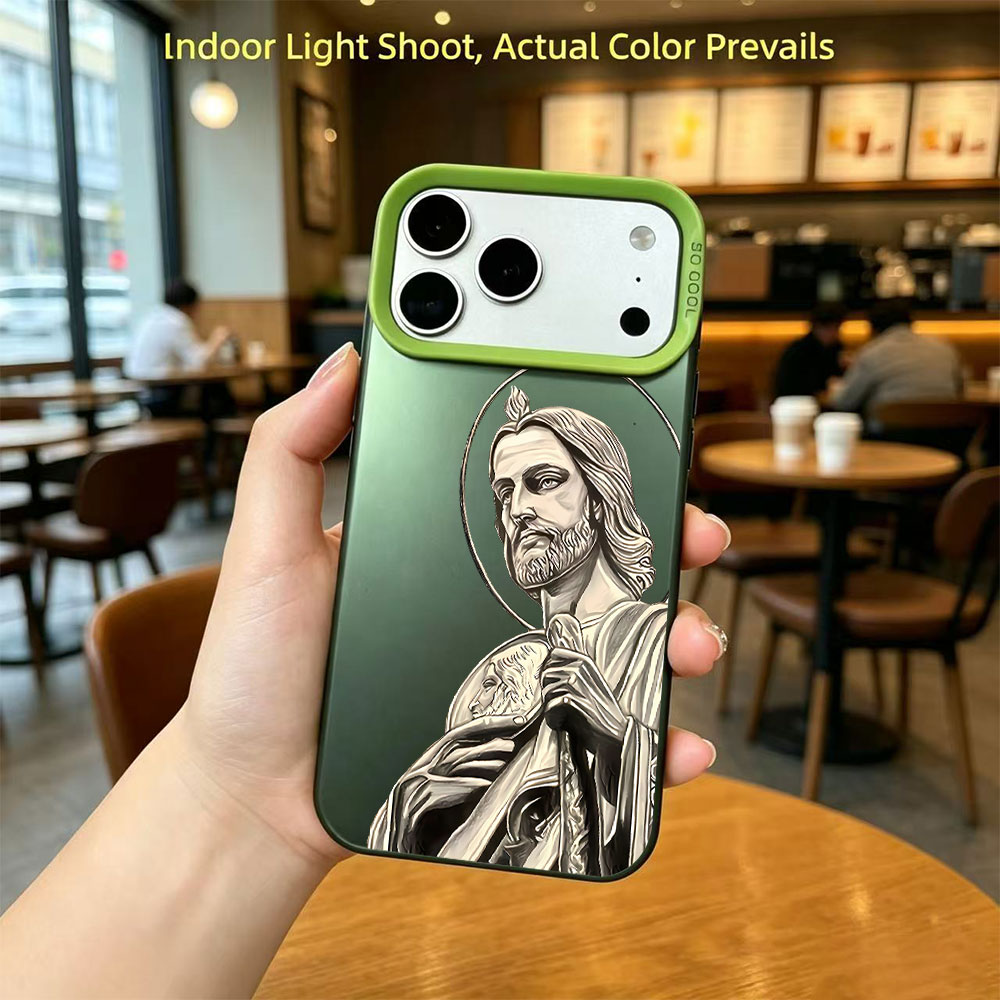 サン・ジュダス・タデオ柄デザインのiPhoneケース（iPh - Apple Iphone 16 のレビューと価格