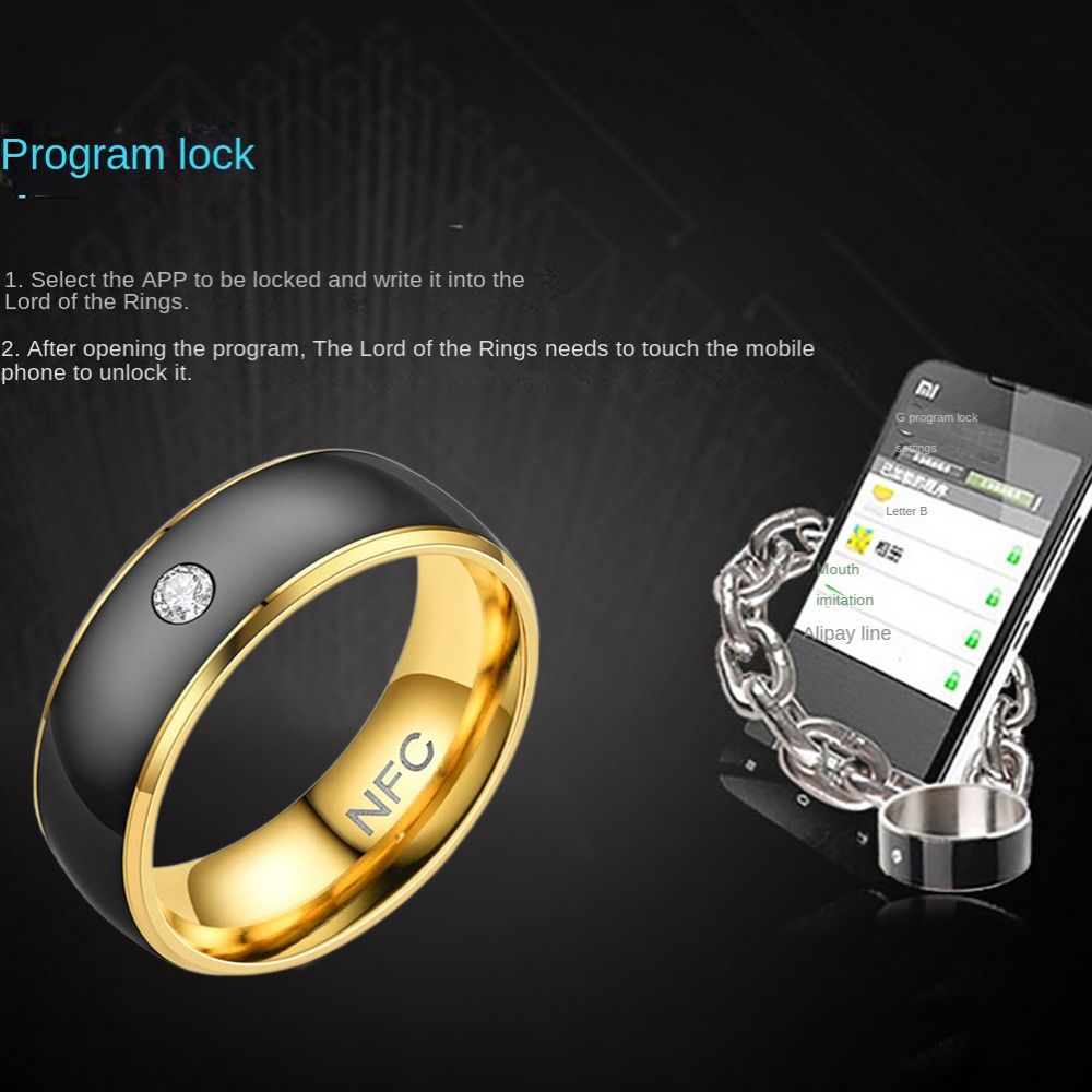 ステンレス鋼 NFC スマートリング多機能ウェアラブル接続フ - Smart Ring Nfc Pay のレビューと価格